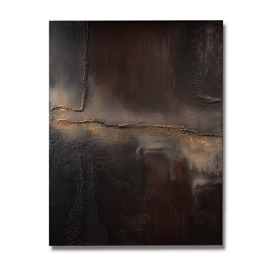 Abstract Textured Oil Painting, Art Decorative Wall Hanging for Living Room and Bedroom