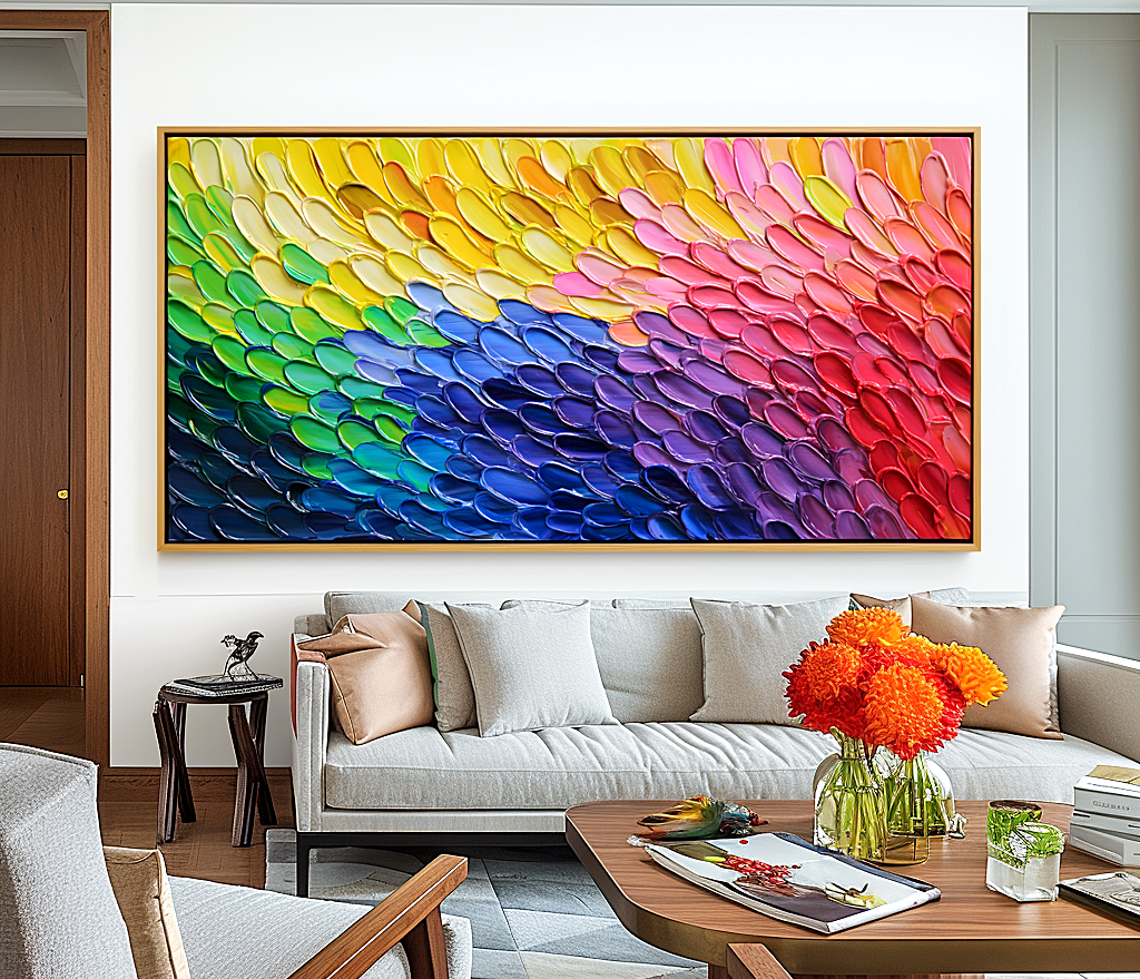 How to Identify a Hand-Painted Oil Painting Online