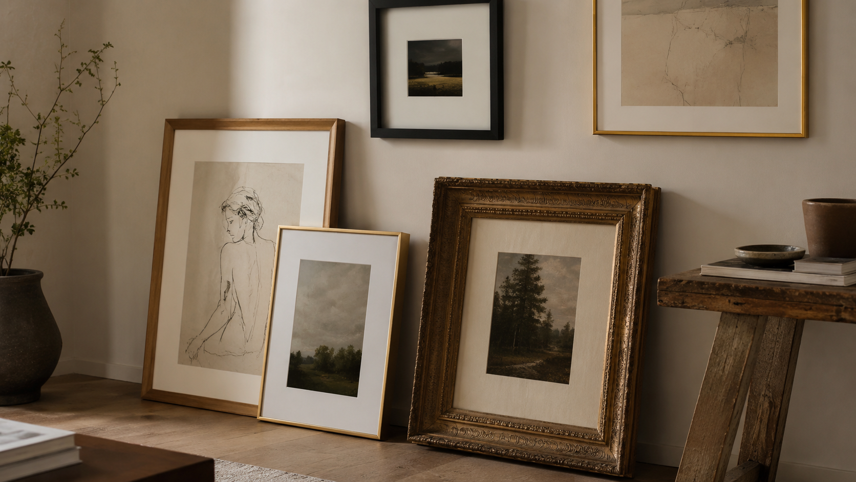 How to Choose the Right Frame Color for an Oil Painting