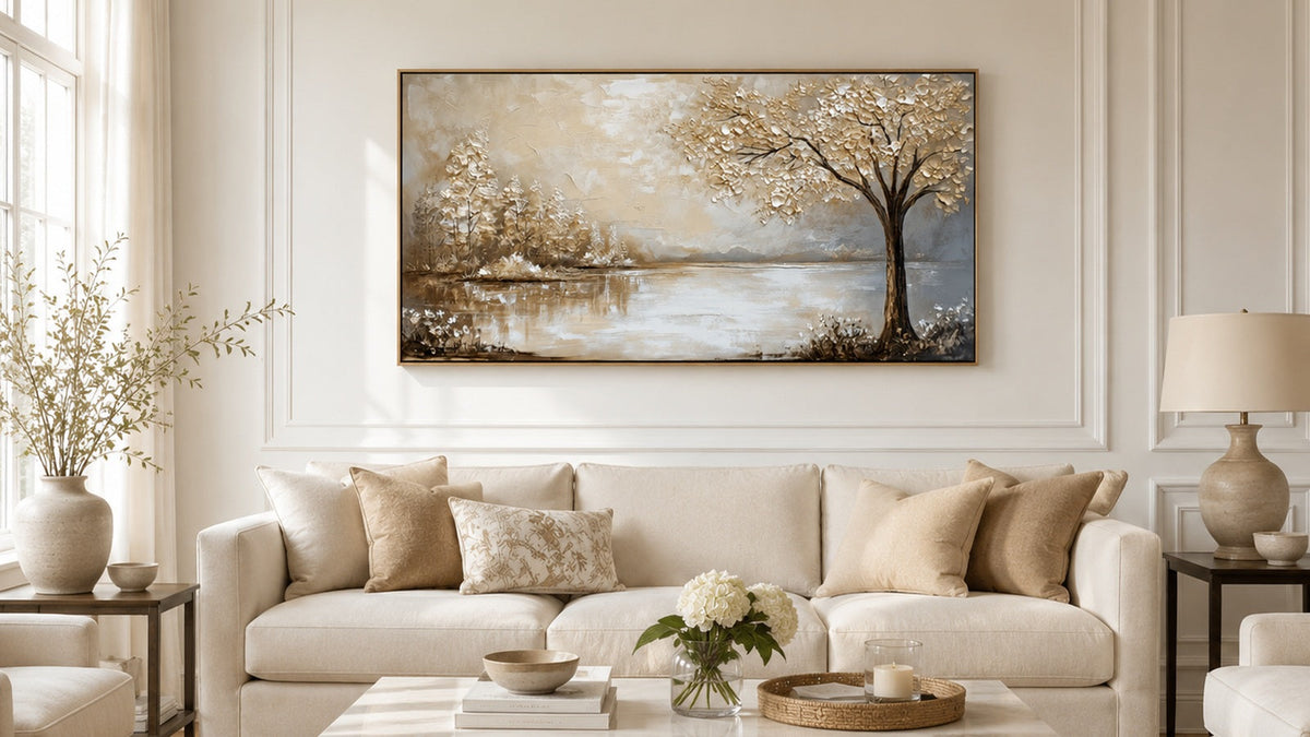 How to Choose the Right Size Oil Painting for Your Wall