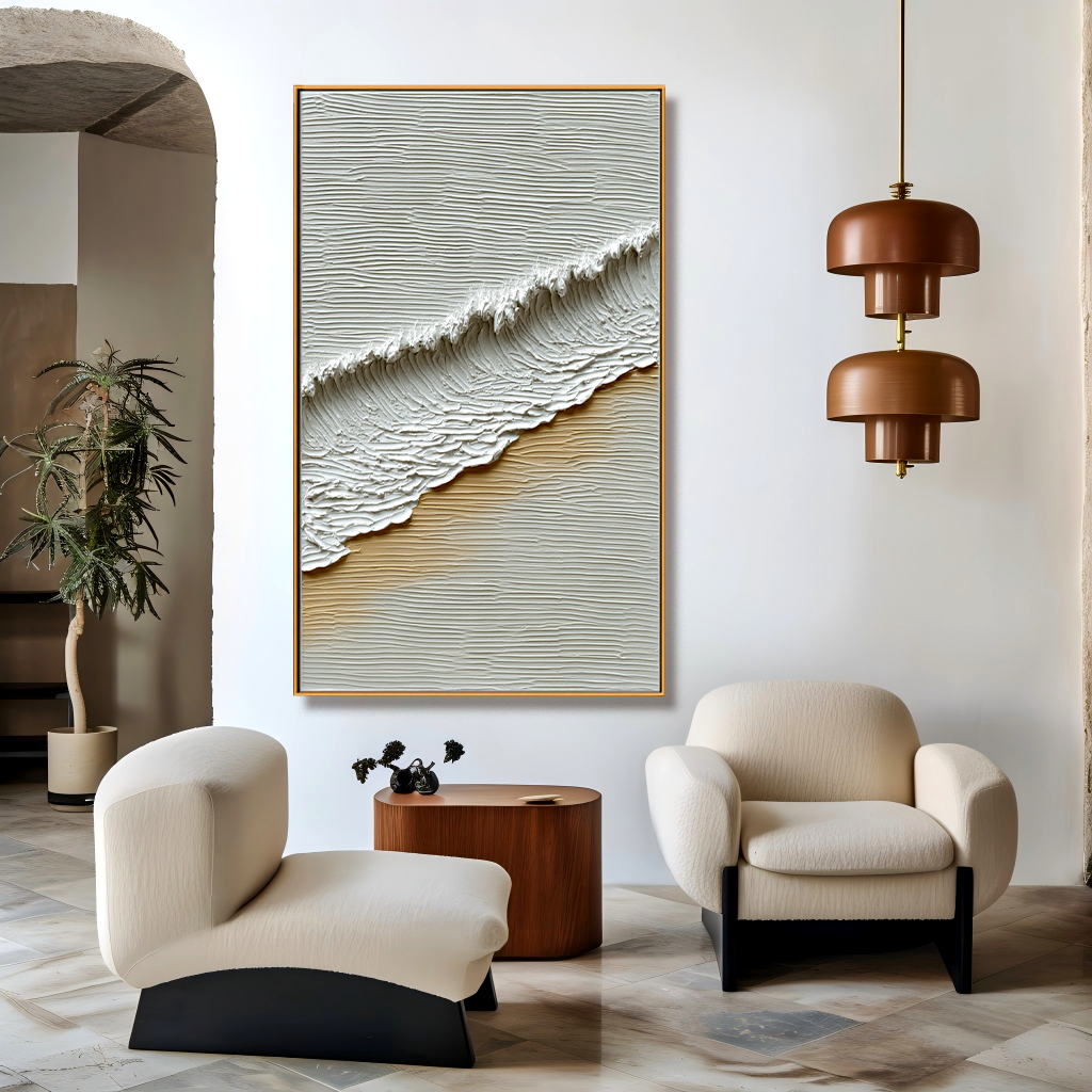 Tidal Fold-Relief Painting