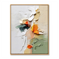 Golden Layers – Textured Abstract Oil Painting on Canvas