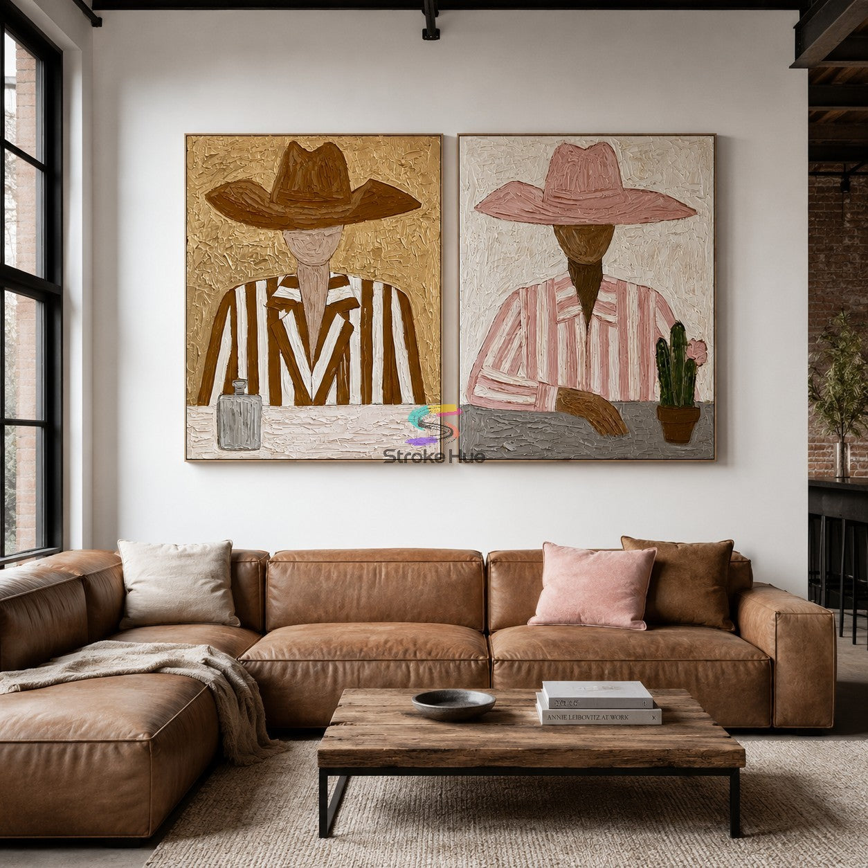 Dust & Blush-Western Portrait Painting Set