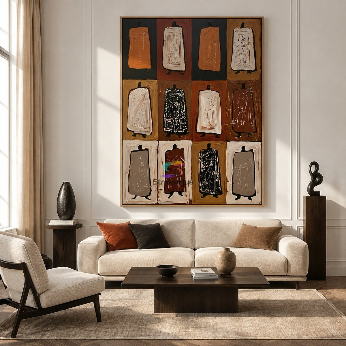 Modern Figure Gallery-Abstract Human Painting