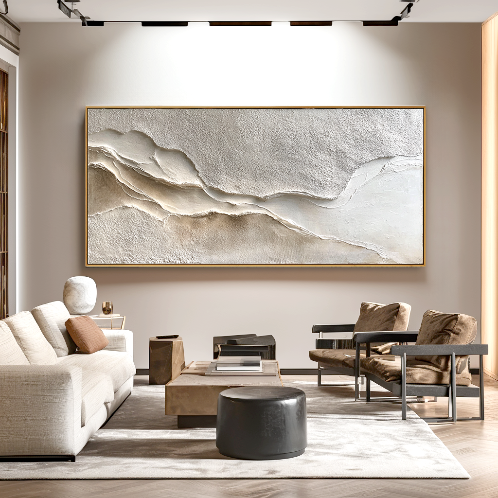 Quiet Escarpment-Relief Painting
