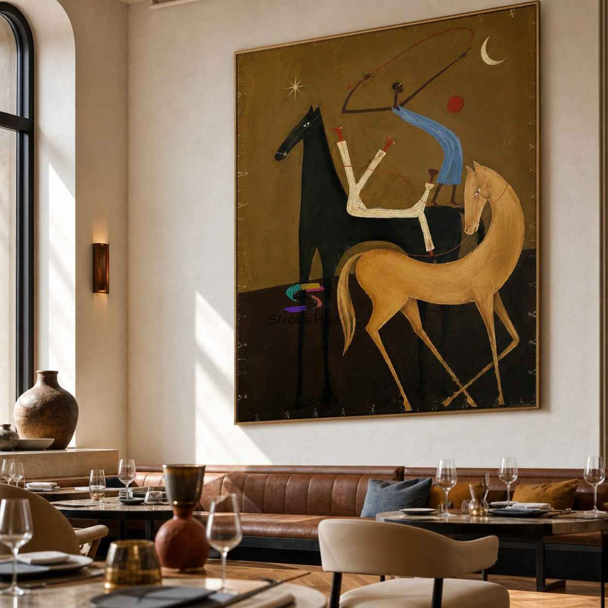 Celestial Riders-Dream Horse Oil Painting