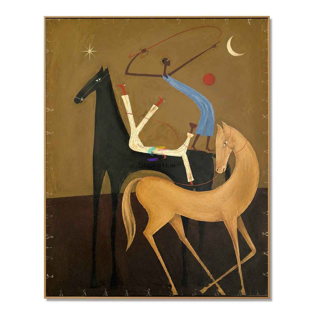 Celestial Riders-Dream Horse Oil Painting