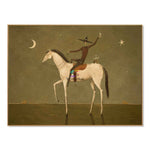 Twilight Star Voyager-Surreal Horse Oil Painting
