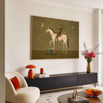 Twilight Star Voyager-Surreal Horse Oil Painting